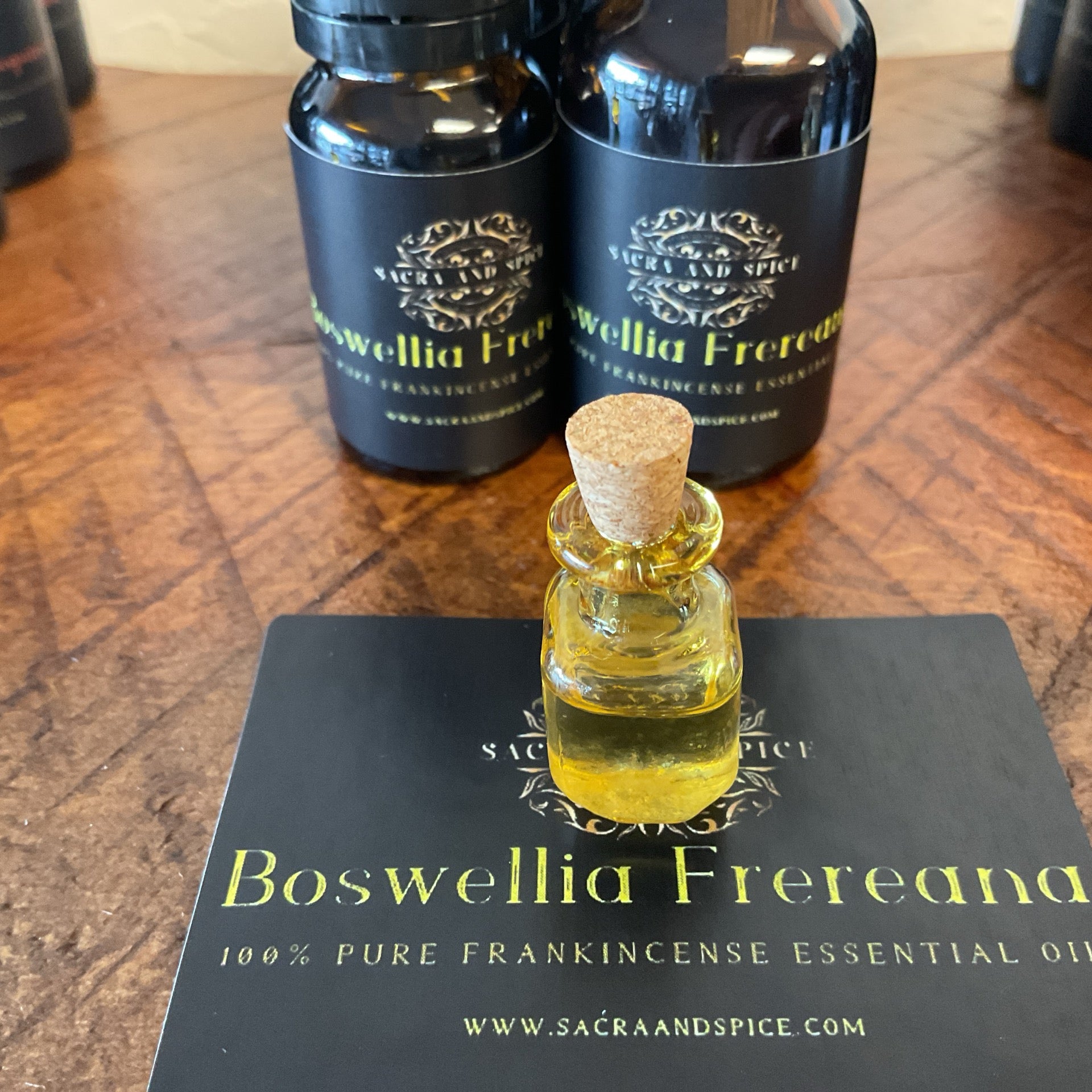 100% Pure Boswellia Frereana (Maydi) Frankincense Oil