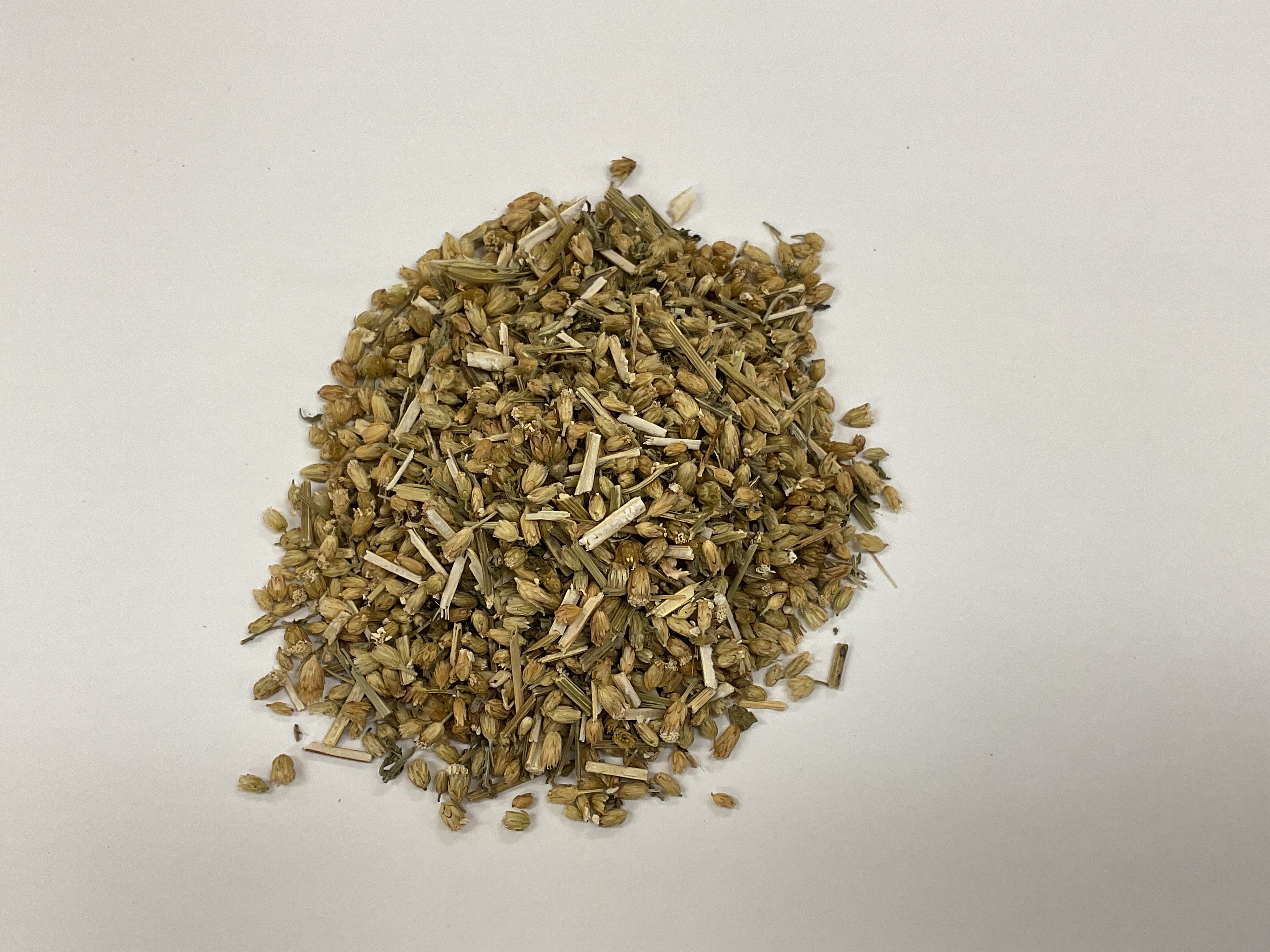 Yarrow flowers, 100% USDA Organic, 1 ounce.