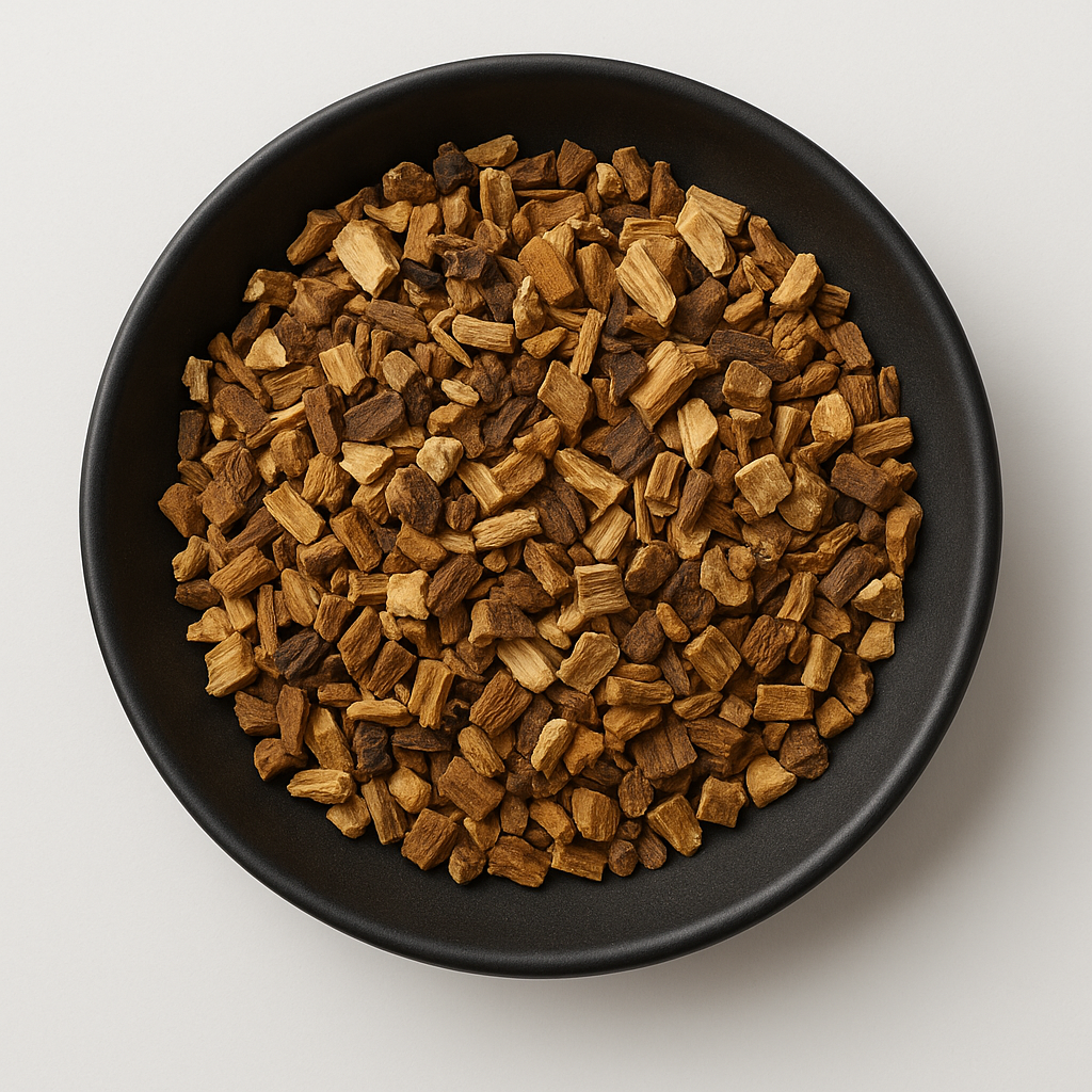 Organic Burdock Root — Cut and Sifted (Arctium lappa), 1 ounce