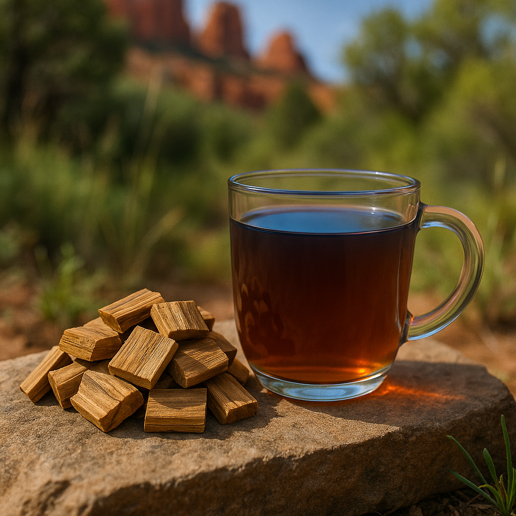 Palo Azul Wood Tea, "Blue Stick" (Kidney Wood) — Eysenhardtia polystachya