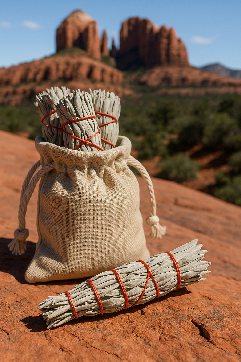 White Sage (Salvia apiana) Smudge Wands