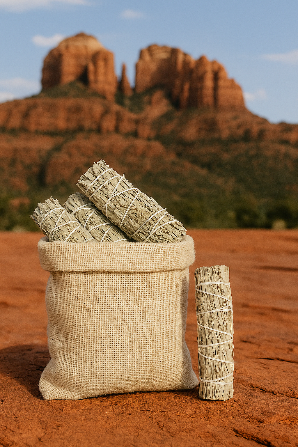 Blue Sage Smudge Wand