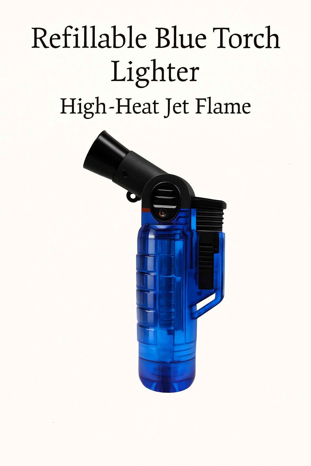 Blue Torch Lighter, refillable