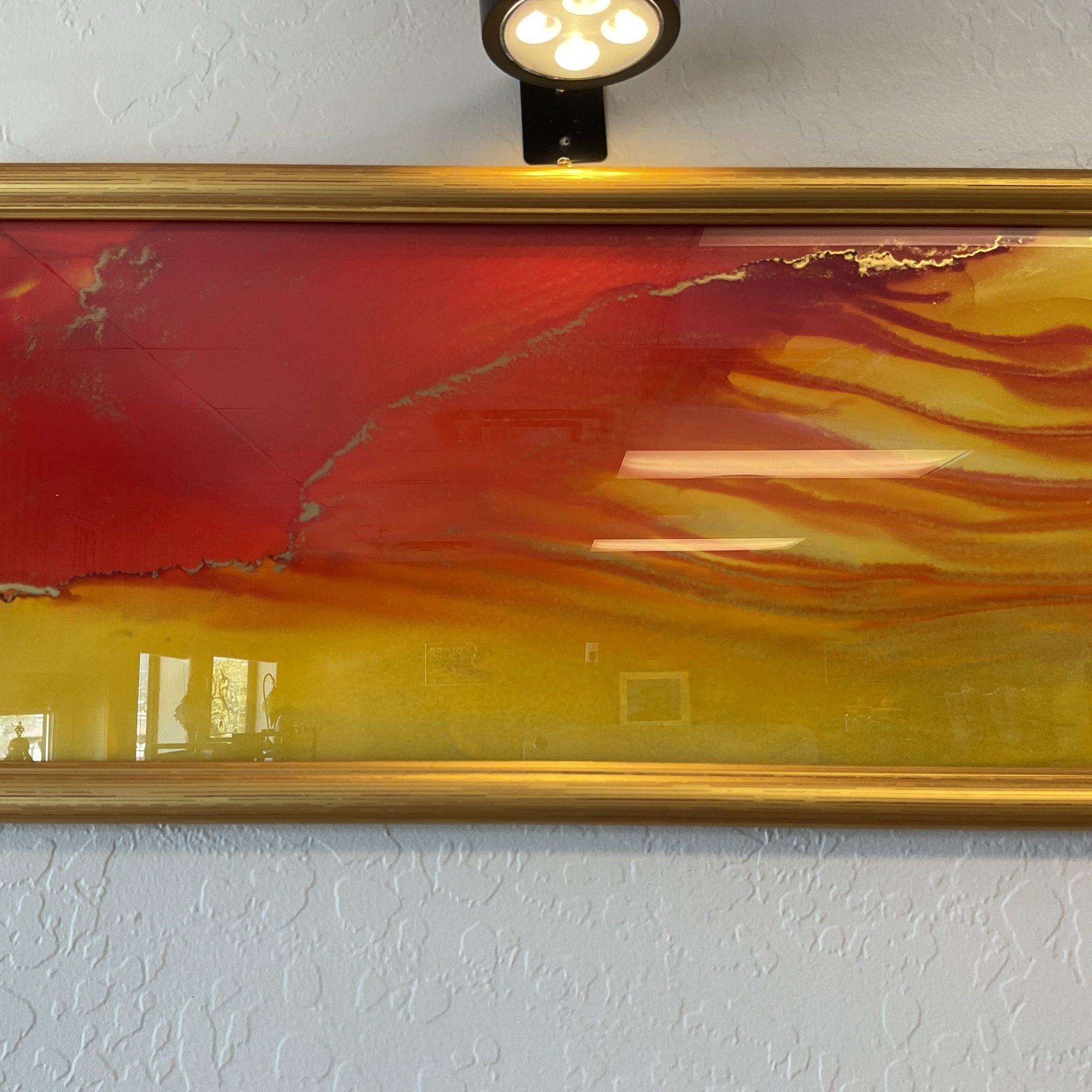 Red Wind alcohol ink