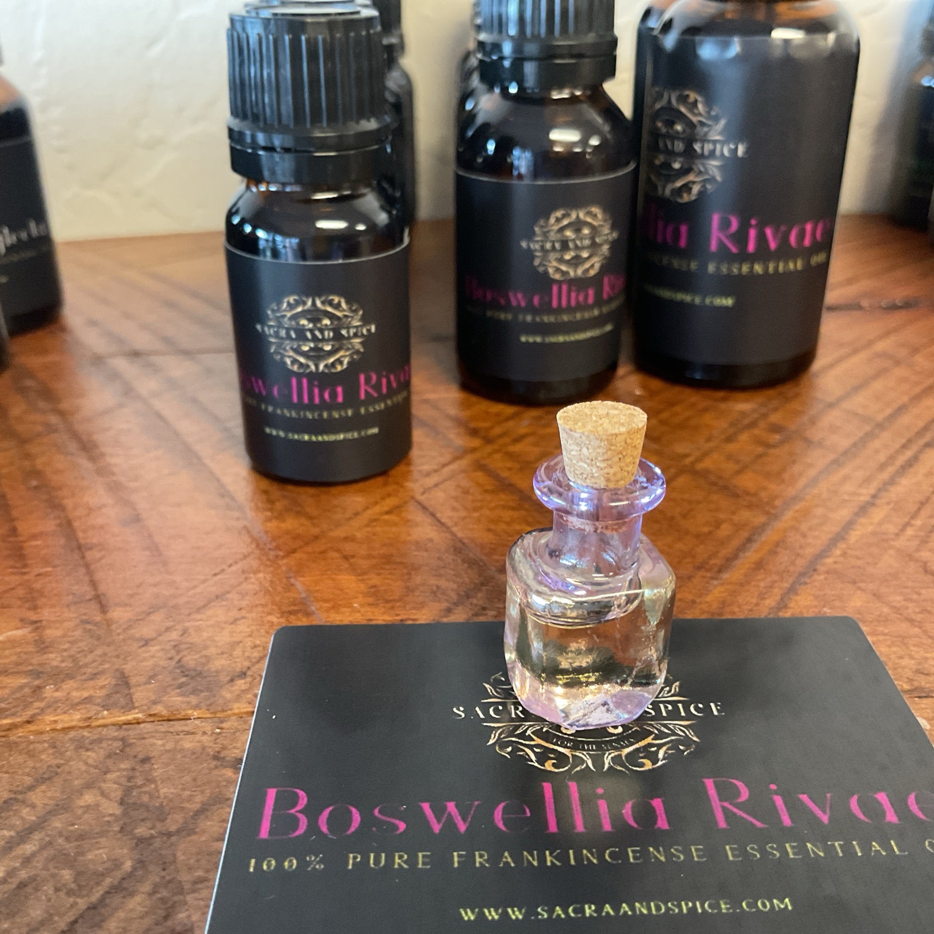 100% Pure Boswellia Rivae Frankincense Essential Oil