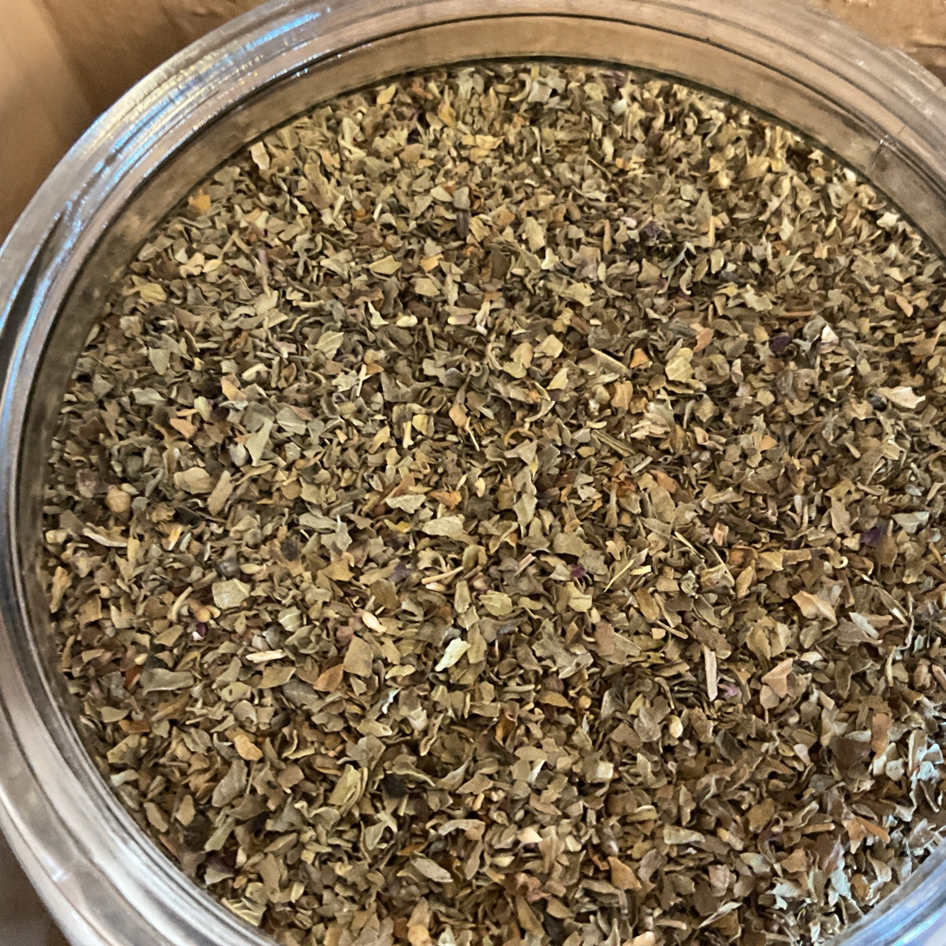 Sweet Basil Leaf, Cut & Sifted, Organic