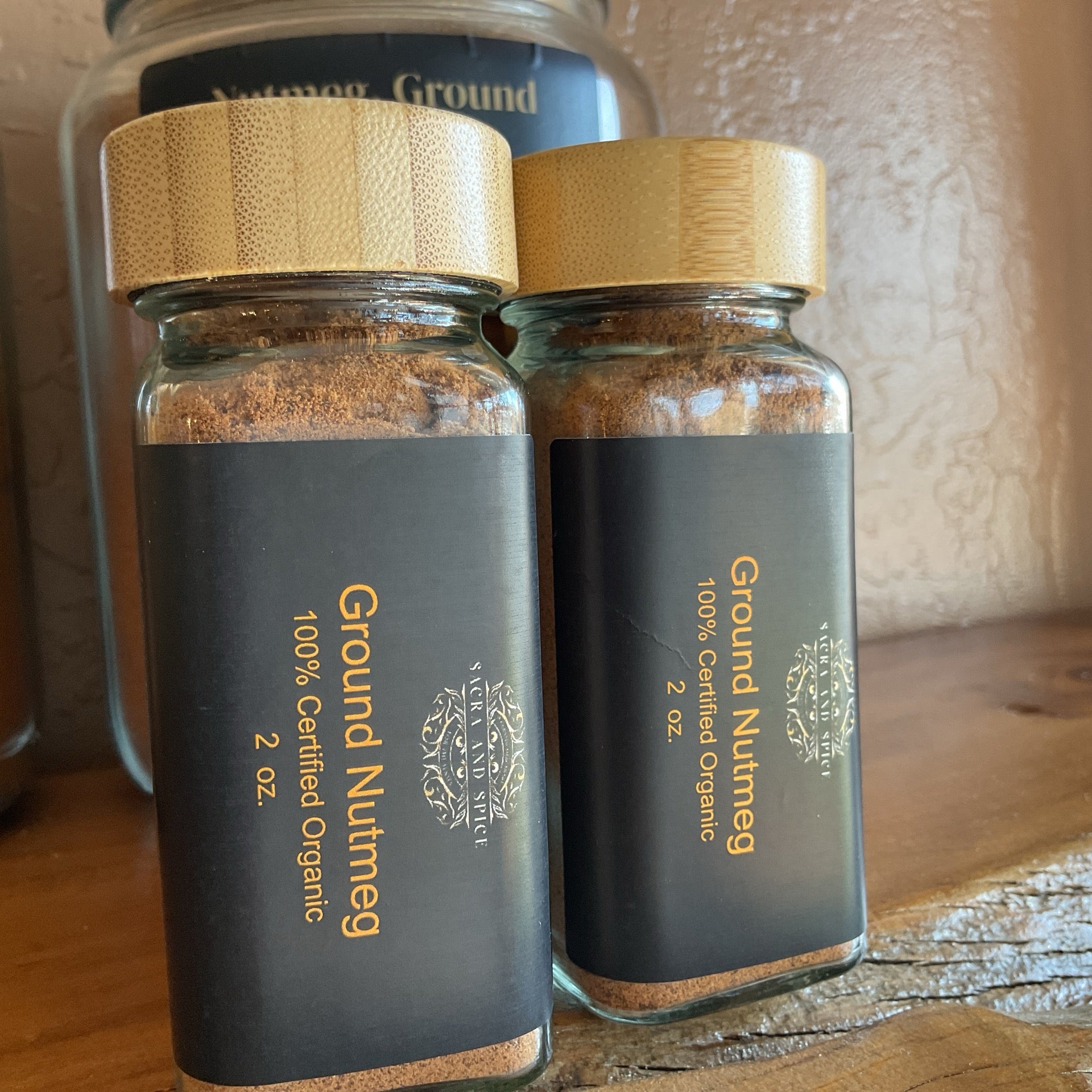 Nutmeg, Ground, Organic