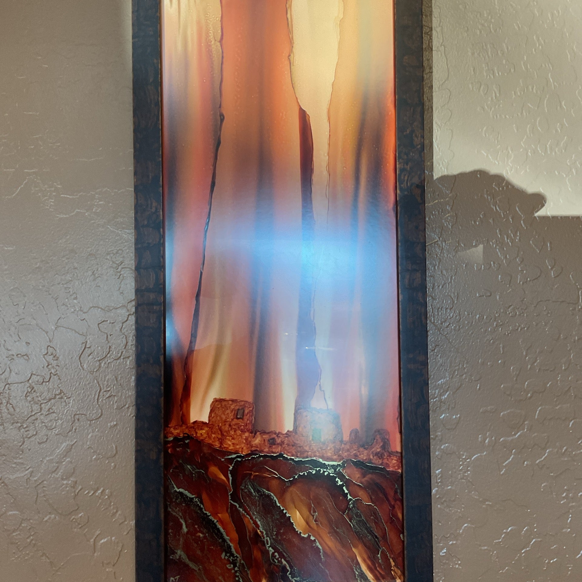 Canyon de chelle alcohol ink
