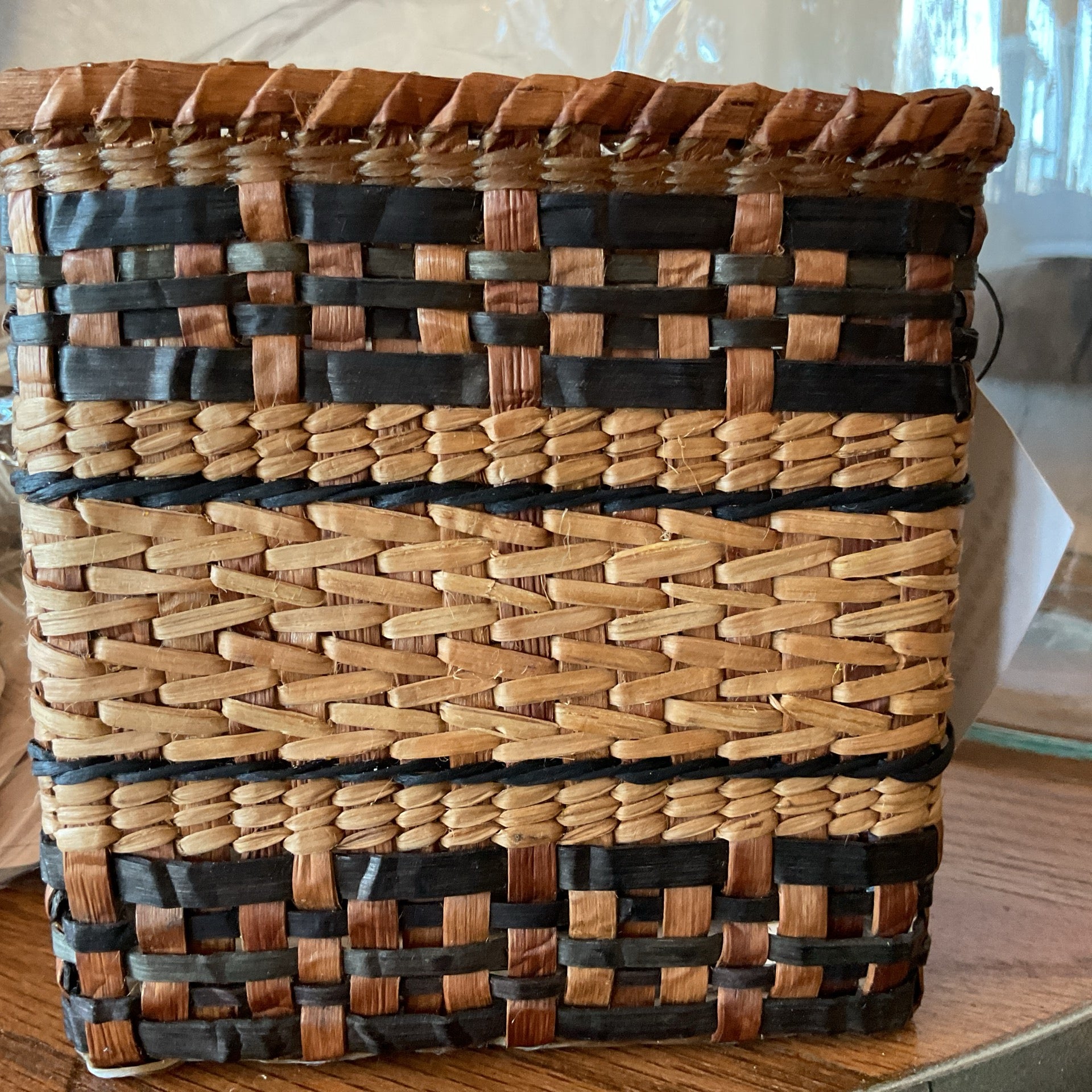 Cedar hand made holder